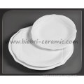 White Custom Porcelain Appetizer Plates